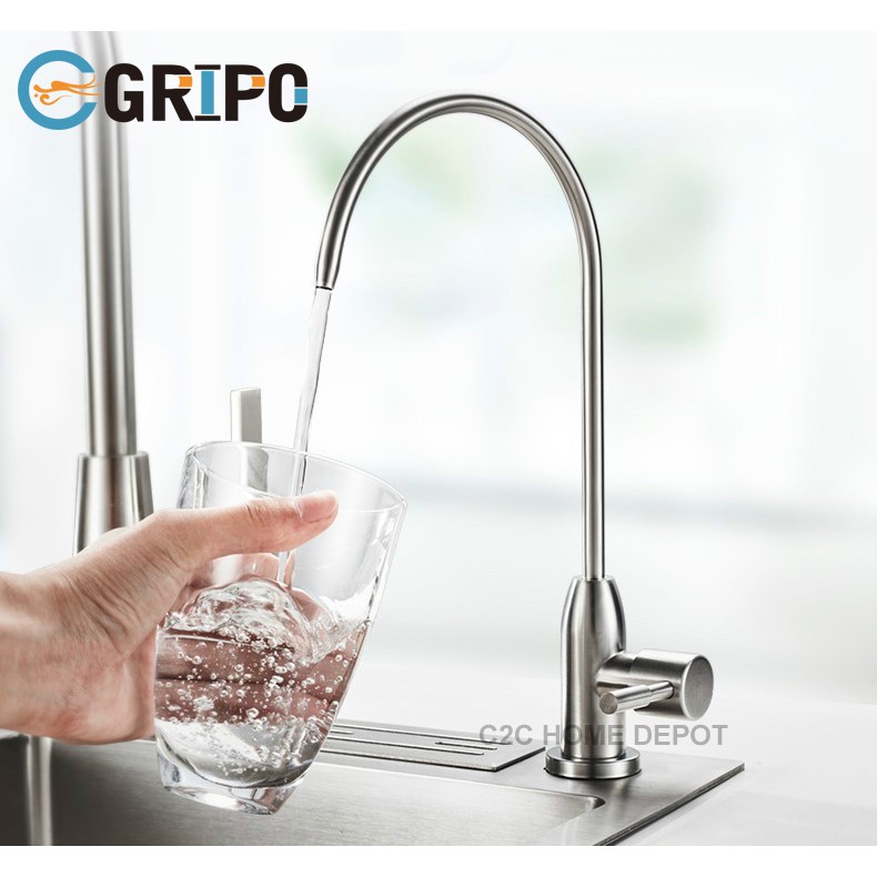 GRIPO 304 stainless faucet water purifier faucet (GR8150) Shopee