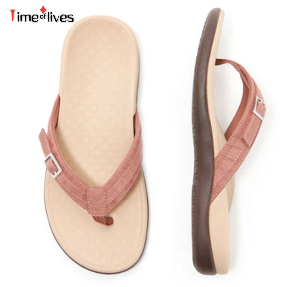 flip flops with buckle strap