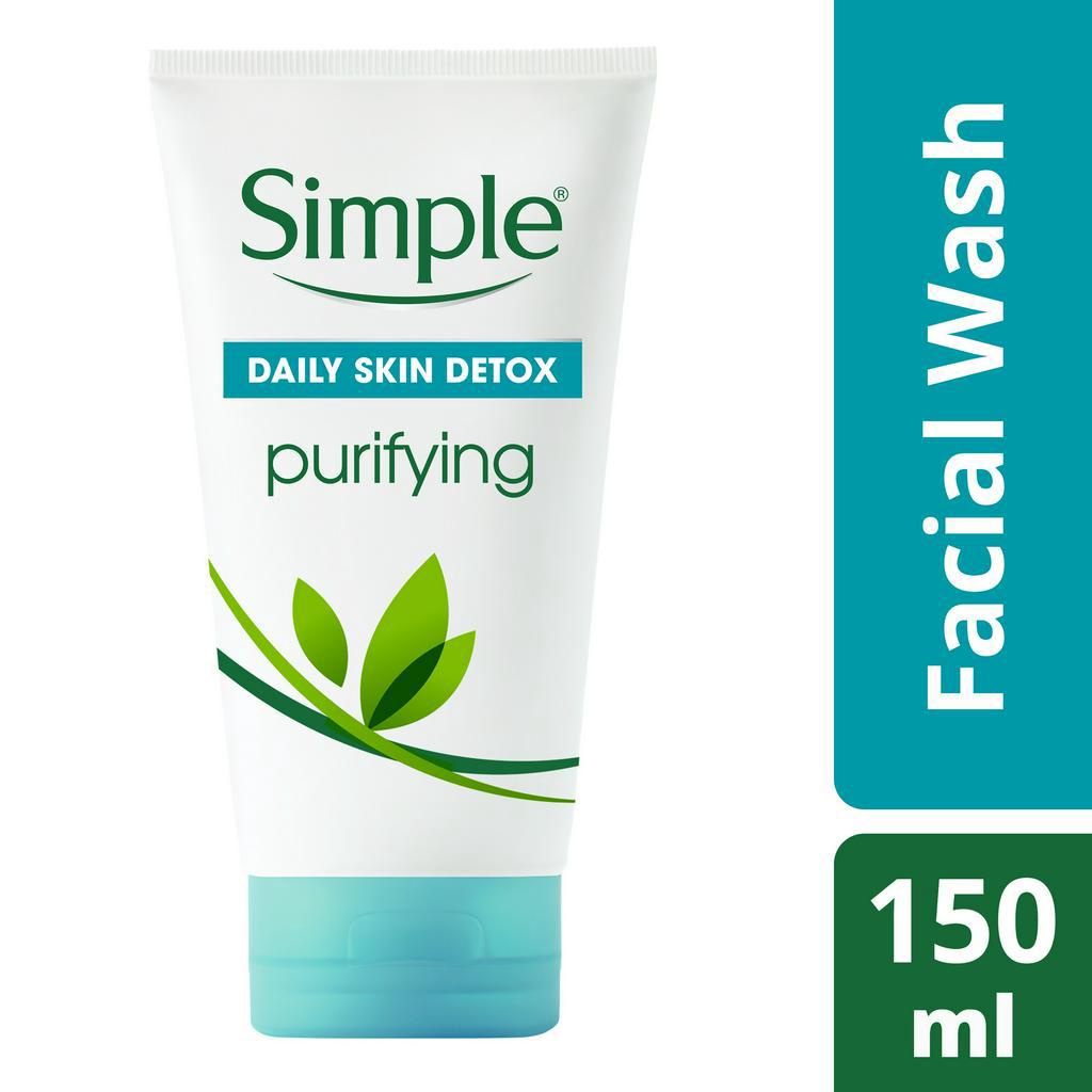 Simple Purifying Facial Wash Daily Skin Detox 150ML Shopee Philippines