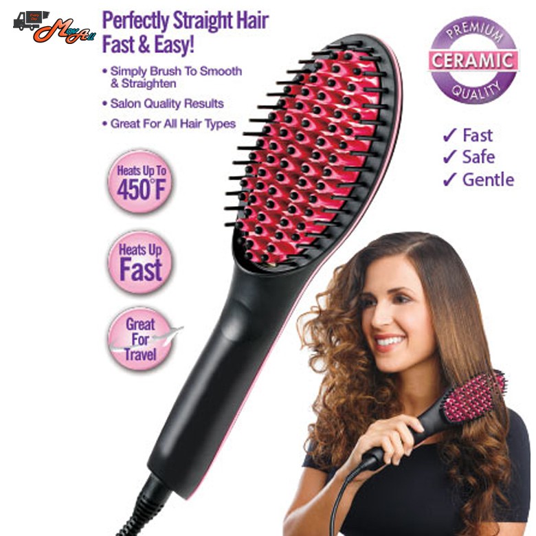 simply straightener brush