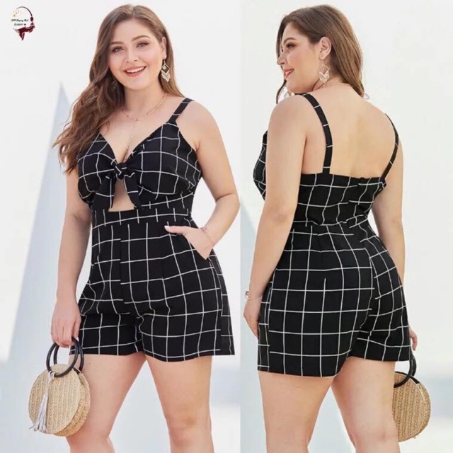 only.Fashion Plus size Jumpshort Shopee Philippines