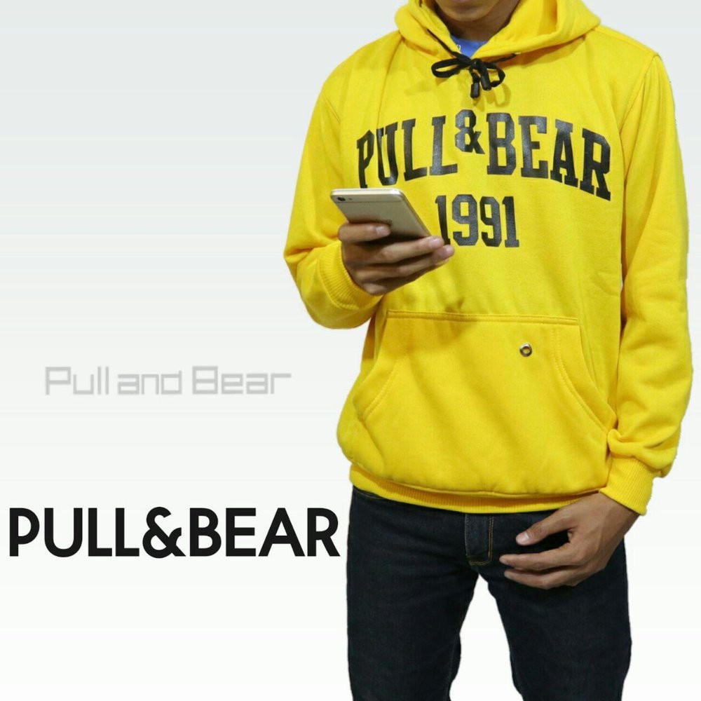 hoodie pull and bear shopee