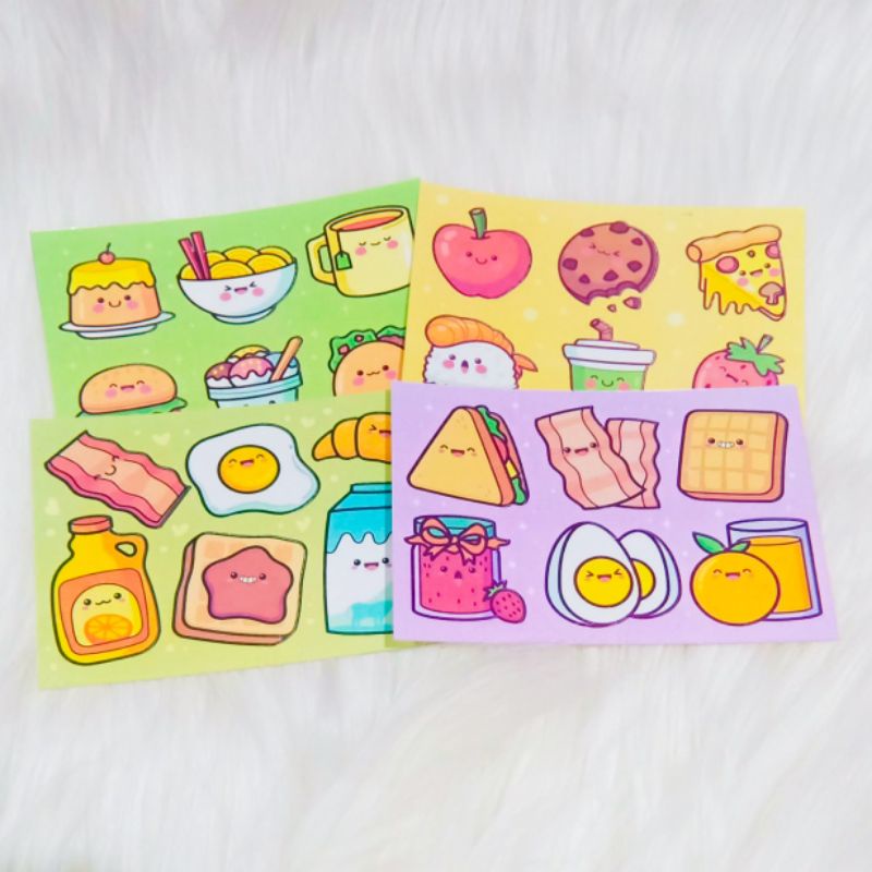 Food Sticker Aesthetic Funny II (Read Description) | Shopee Philippines