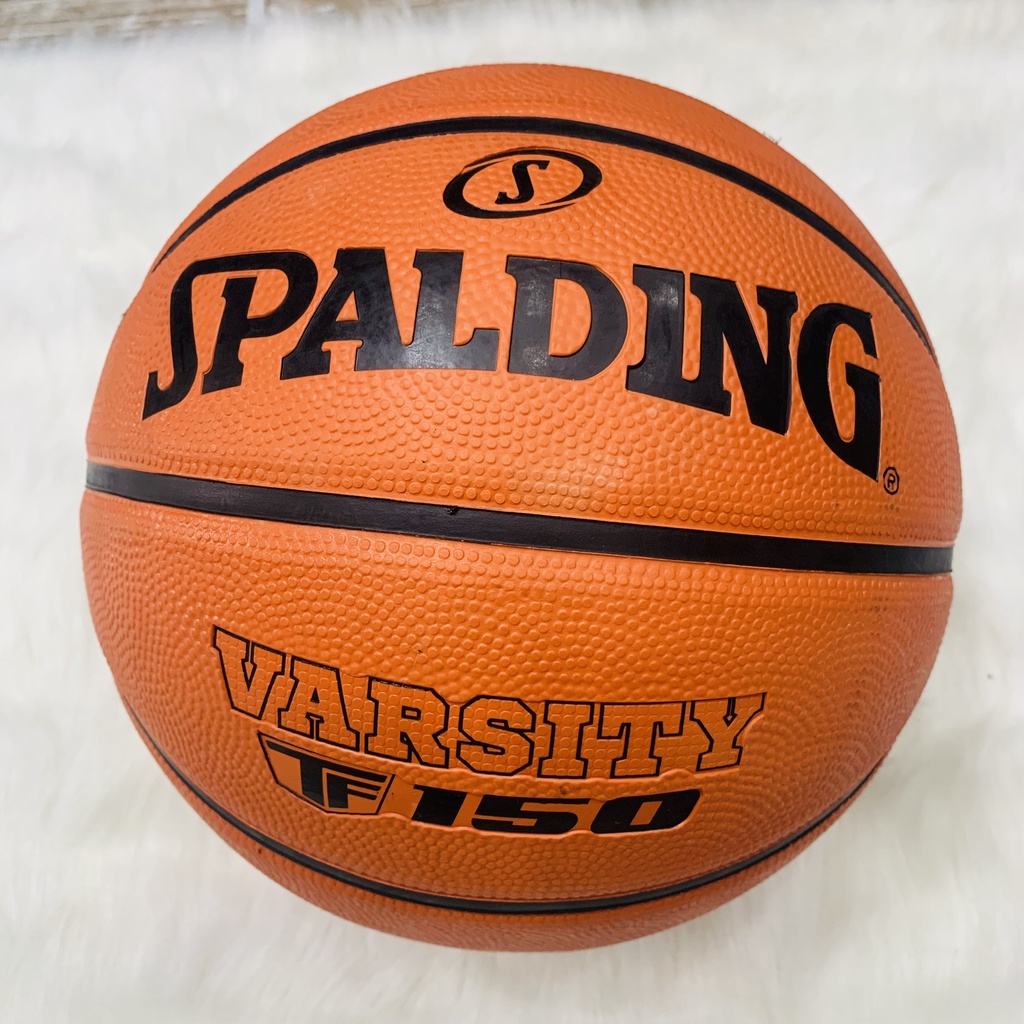 Spalding varsity tf 150 pu leather basketball size 7, meets the