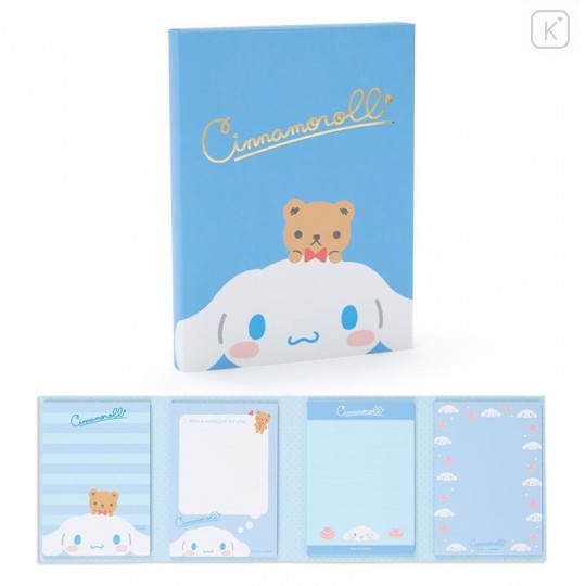 Original Japan Sanrio Cinnamoroll Memo Pad with Book Cover | Shopee ...