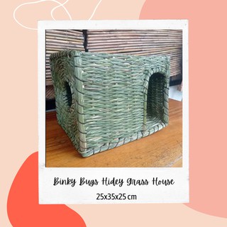 Binky Bugs Woven Grass House for Rabbit or Guinea Pig or Cat