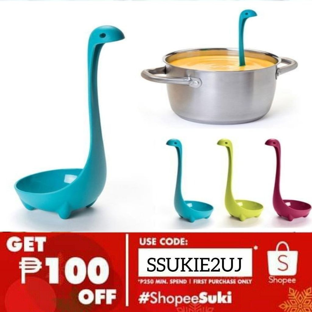 dinosaur soup ladle