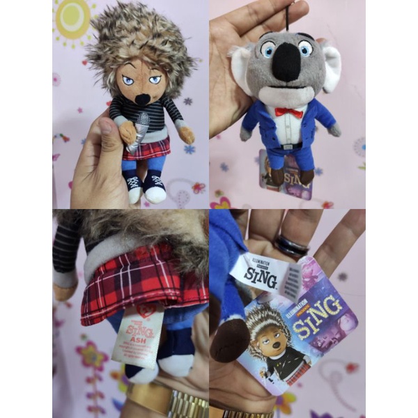 SING: Ash Porcupine and Buster Moon 