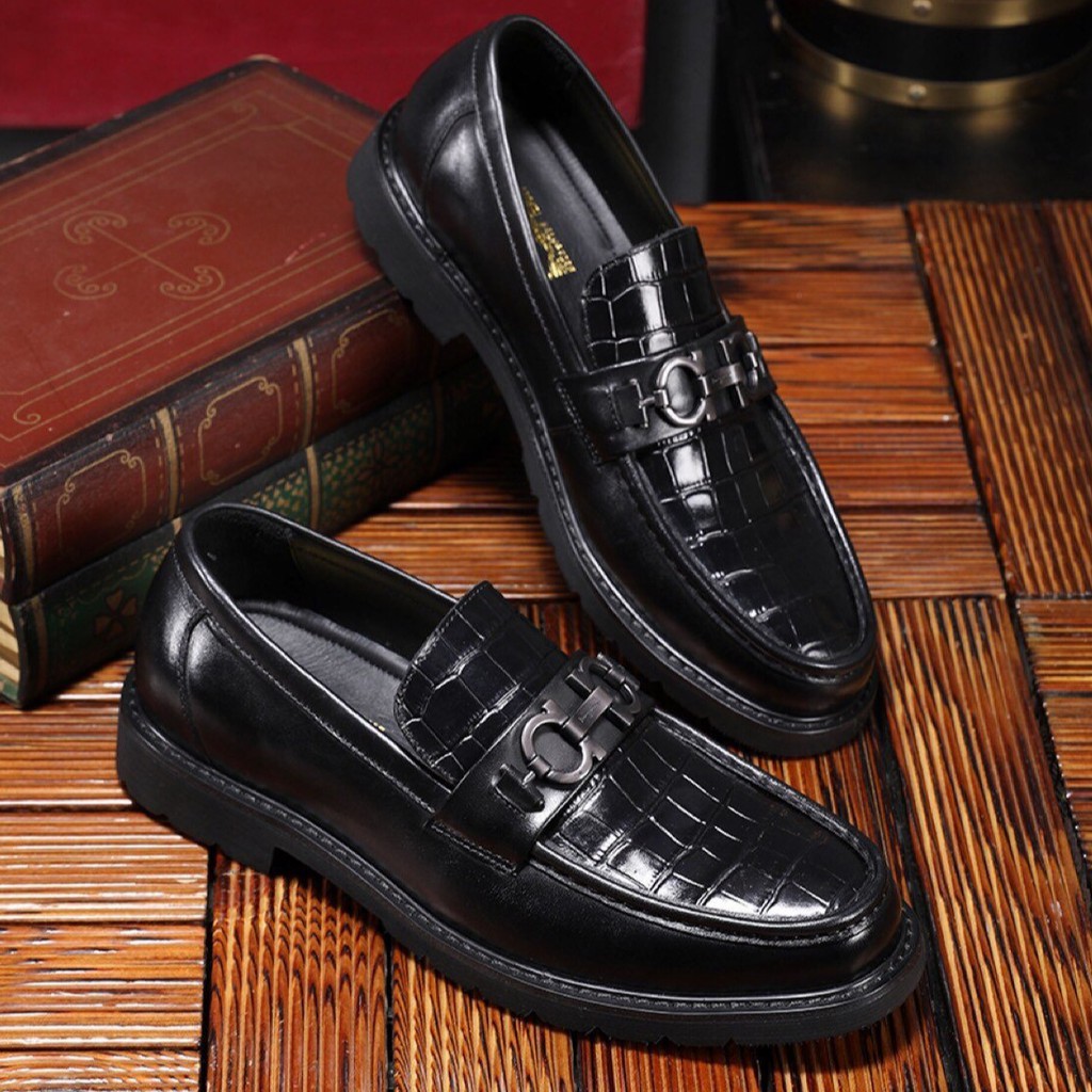 ferragamo alligator shoes