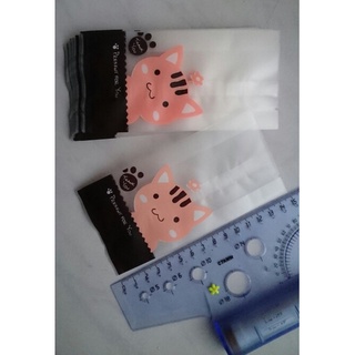 plastic bag with design 25Pcs Kawaii Cat Dog Plastic Cookie Biscuit Packaging Bags Cake Chocolate #9