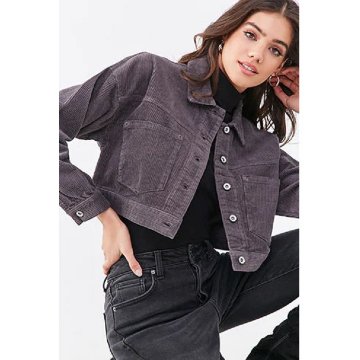 pink jean jacket forever 21