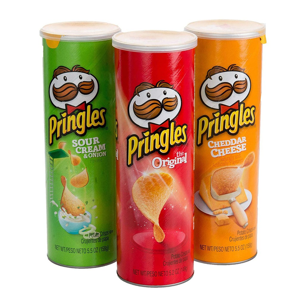 Pringles Potato Crisps Assorted Flavor G Shopee Philippines | My XXX ...