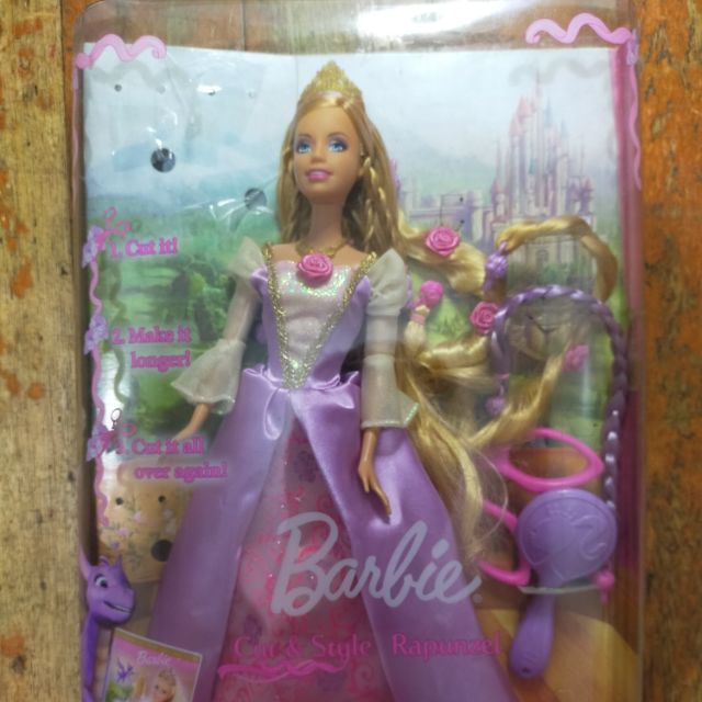 Barbie Cut and Style Rapunzel doll | Shopee Philippines