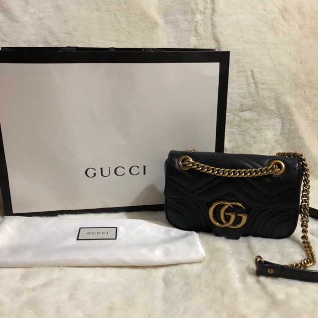 gucci marmont sling bag