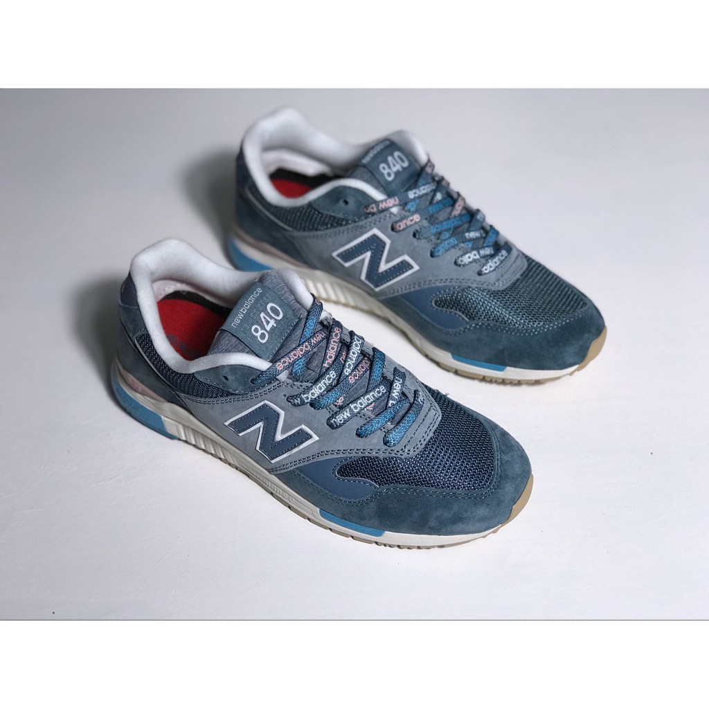 new balance 840 azul e vermelho