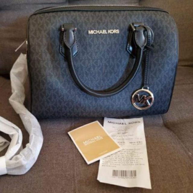 Michael Kors Hayes Large Duffle Bag | Shopee Philippines