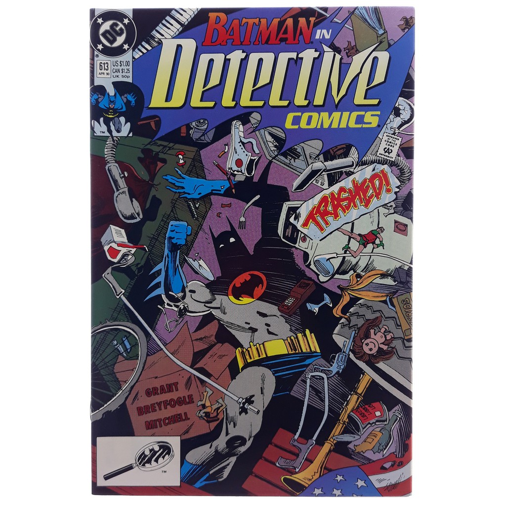 Batman in Detective Comics 613 DC Comic Book Printed Apr 1990 Written by  Alan Grant, with art by Nor | Shopee Philippines