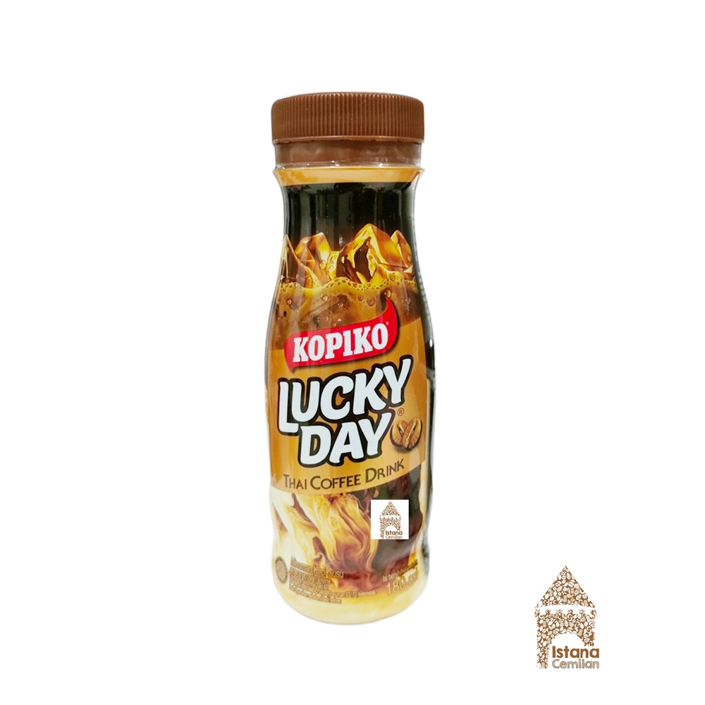 Kopiko LUCKY DAY Thai Coffee Drink Coffee 180 ML | Shopee Philippines