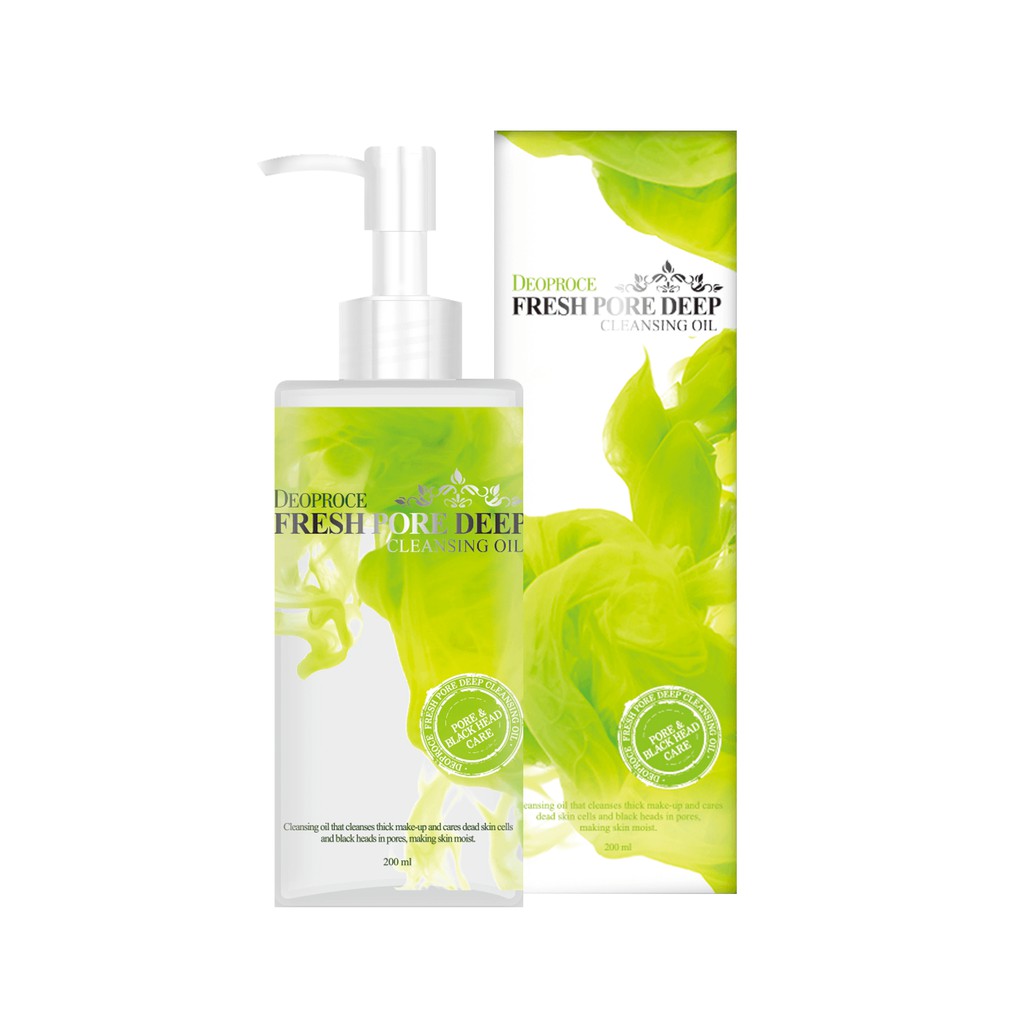 pore deep cleansing oil