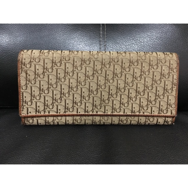 Authentic Christian Dior Long Wallet Shopee Philippines