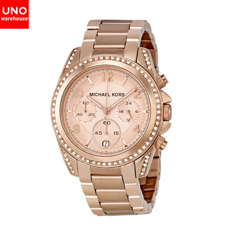 michael kors mk watch rose gold