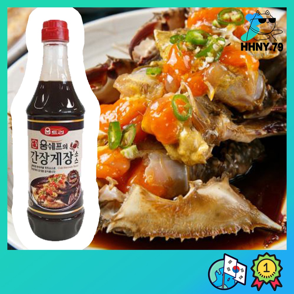 Korea Food Soy Sauce Marinated Crab Sauce 1kg Ganjang Gejang Shopee Philippines