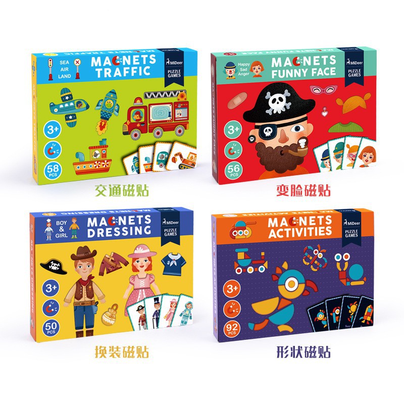 magnetic face toy