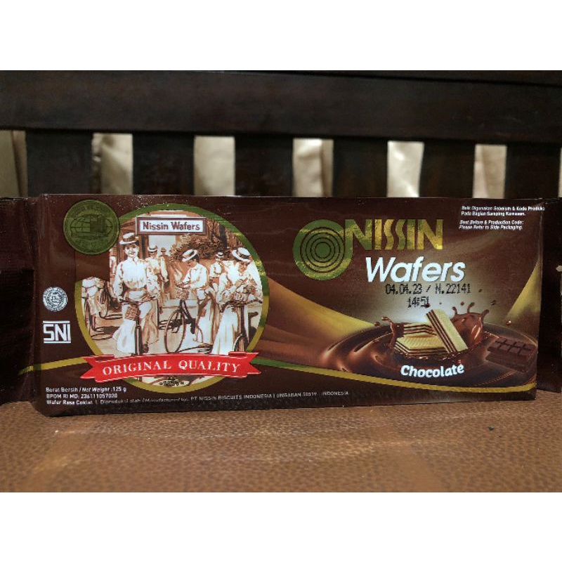 Nissin Chocolate Wafer 125gr Shopee Philippines