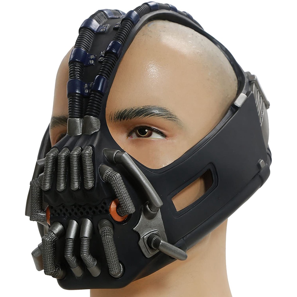 Bruce Wayne The Dark Knight Bane Face Mask Resin Cosplay Costume Super