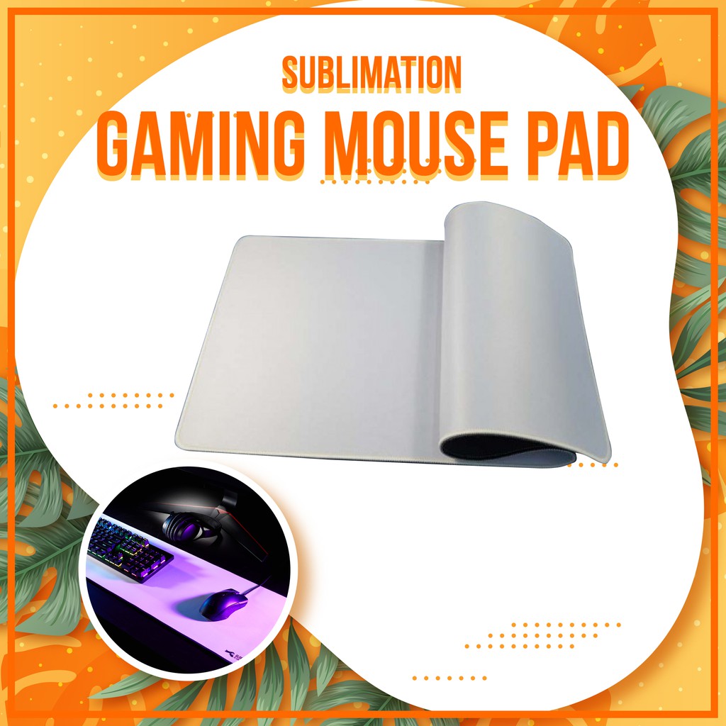Sublimation Gaming Mouse Pad White Lining 70cm x 30cm x 5mm Shopee