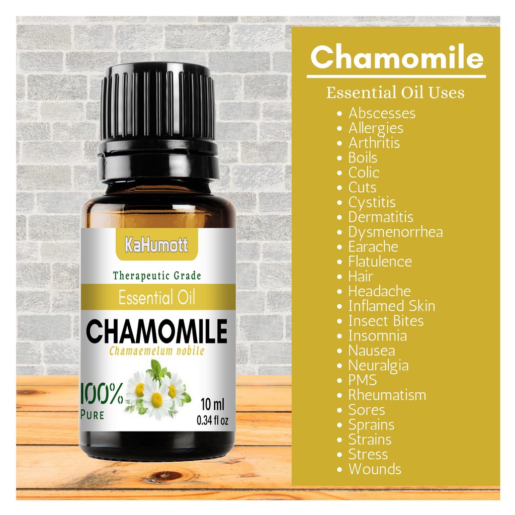 CHAMOMILE 100 Pure Essential Oil 10 ml Shopee Philippines