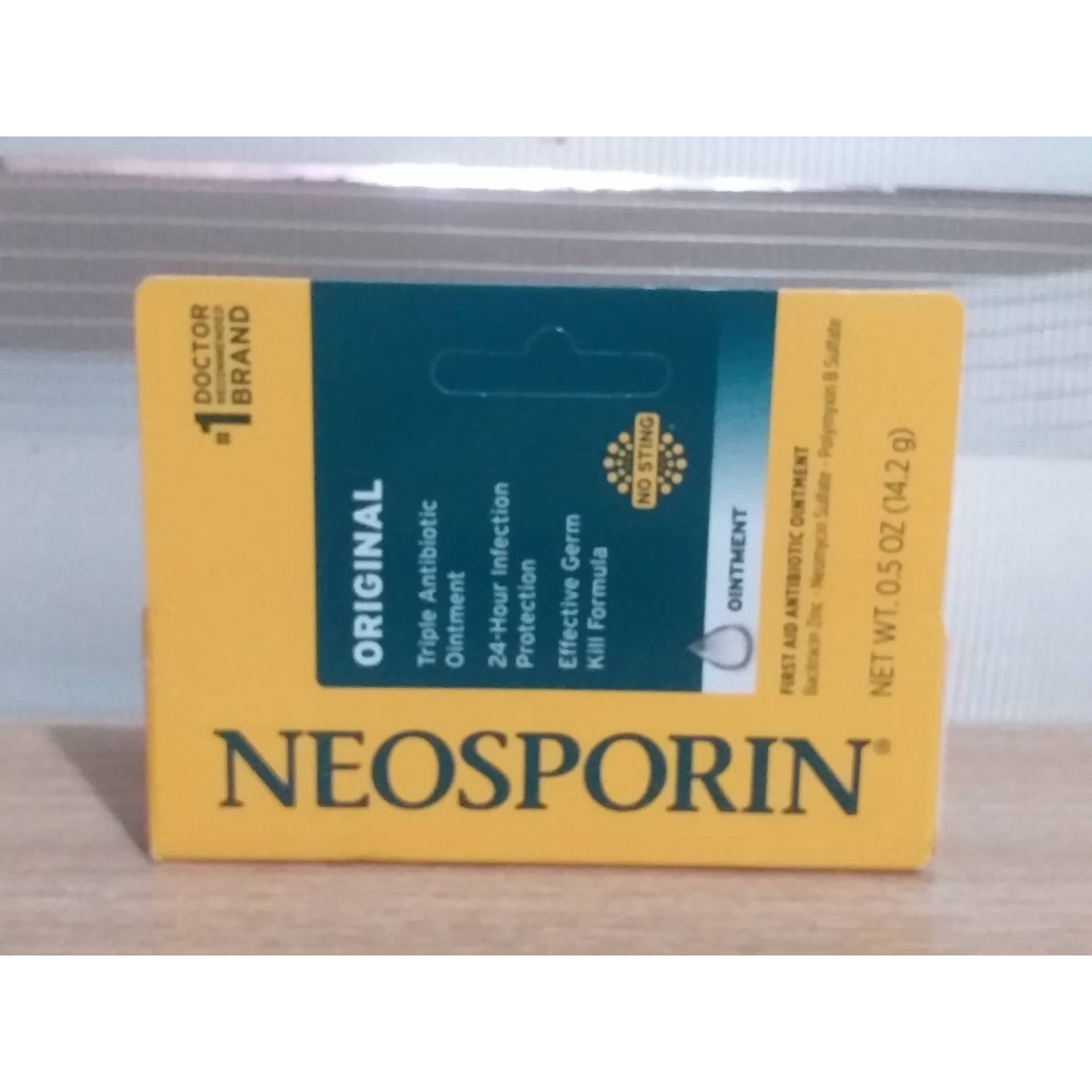 Neosporin Original Antibiotic Ointment 0.5 oz Shopee Philippines