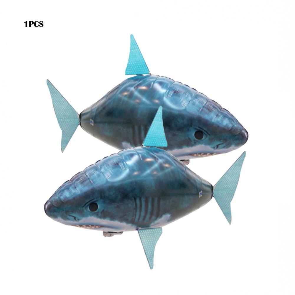 Remote Control RC Inflatable Balloon Air Swimmer Flying Fish Blimp Toys