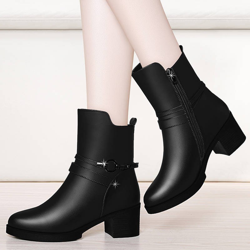 high end women's leather boots