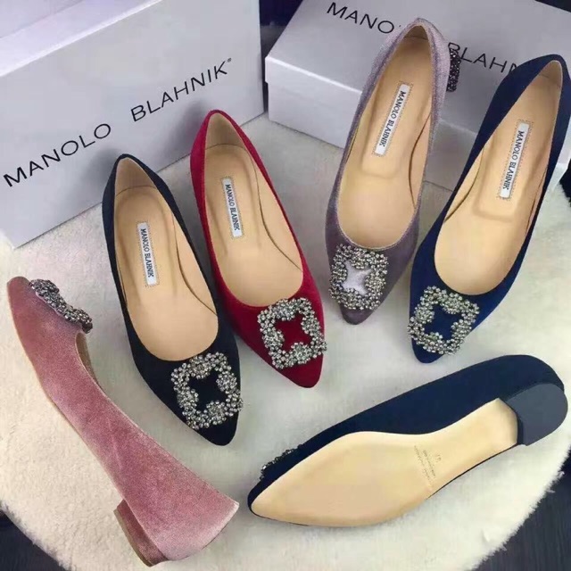 flat manolo blahnik shoes