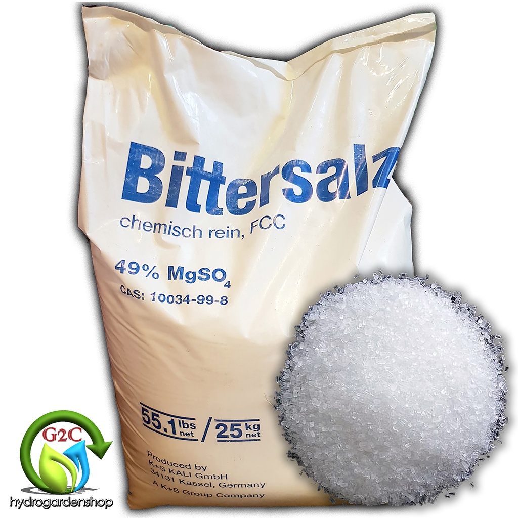 Epsom Salt Magnesium Sulfate Bittersalz (1kg) Shopee Philippines
