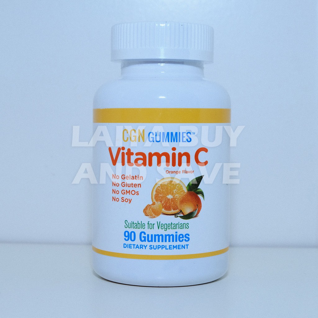 CGN Gummies Vitamin C Orange Flavor (90 Gummies) | Shopee Philippines