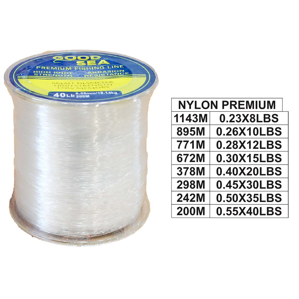 Top Quality Nylon Line Monofilament Fishing Line Material, 50% OFF