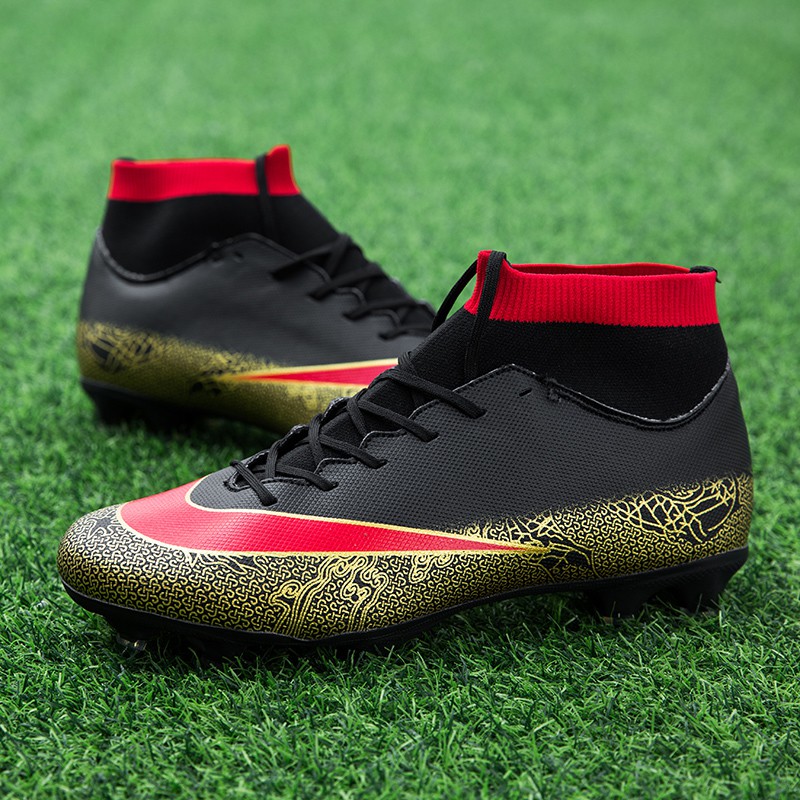 high cut soccer shoes