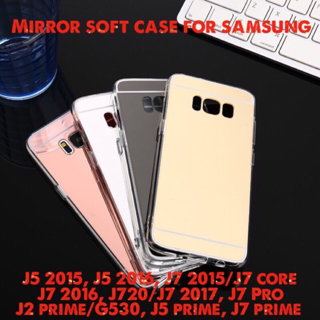 Mirror Soft Case For Samsung J2 J4 J5 J6 J7 J8 18 15 16 17 Prime Pro Core Plus G530 Shopee Philippines