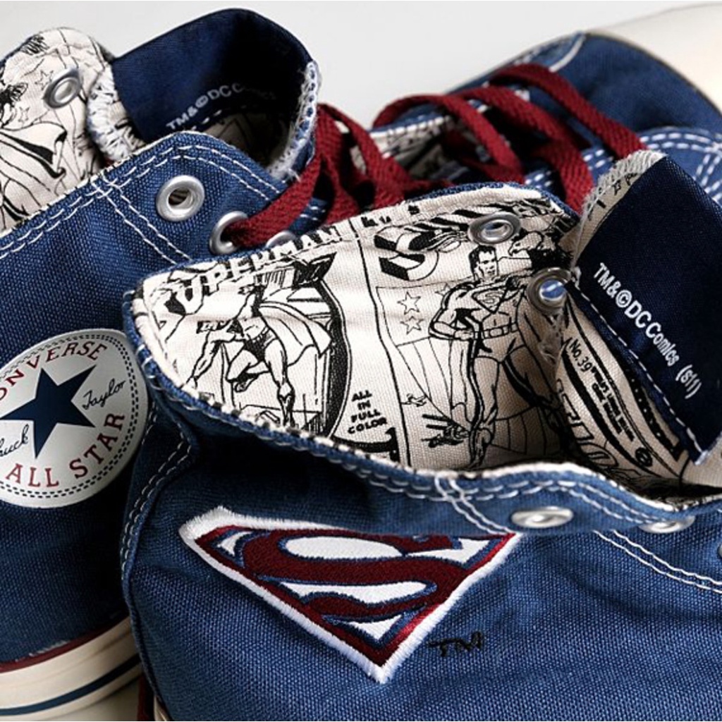 converse limited edition superman