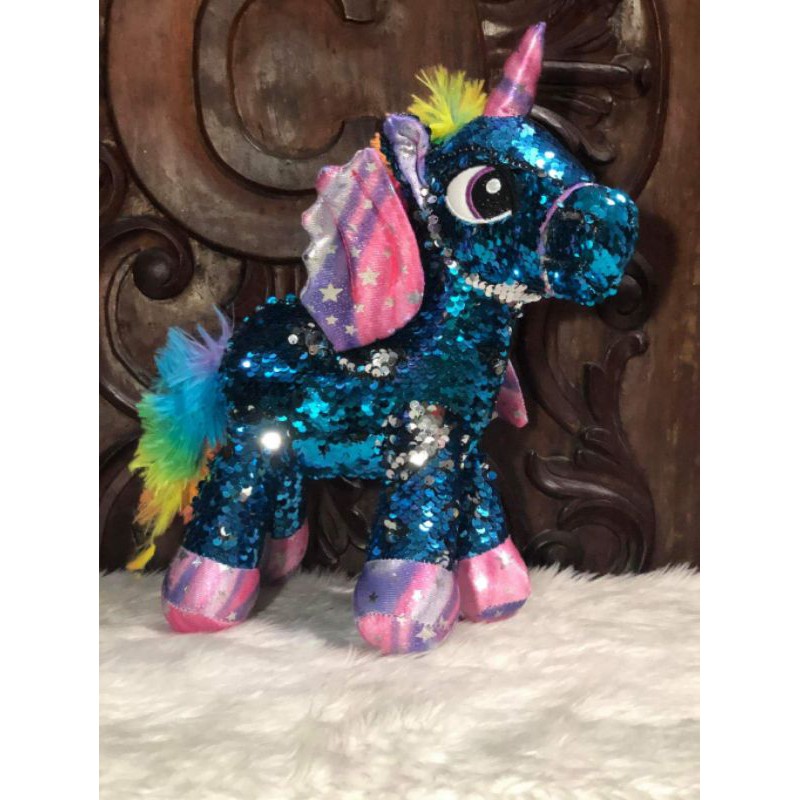 sequin soft toy