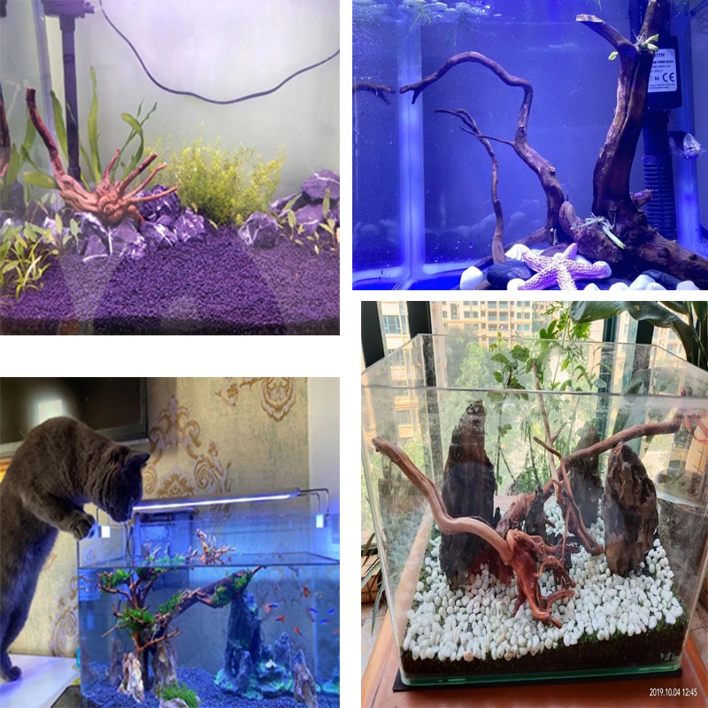 Aquarium Wood Root Natural Trunk Driftwood Fish Tank Ornament Landscaping Decoration Plants for Aquarium Accessories Home decor #4