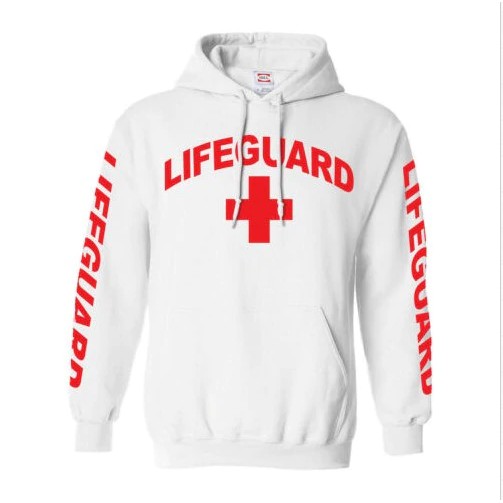 grey lifeguard hoodie