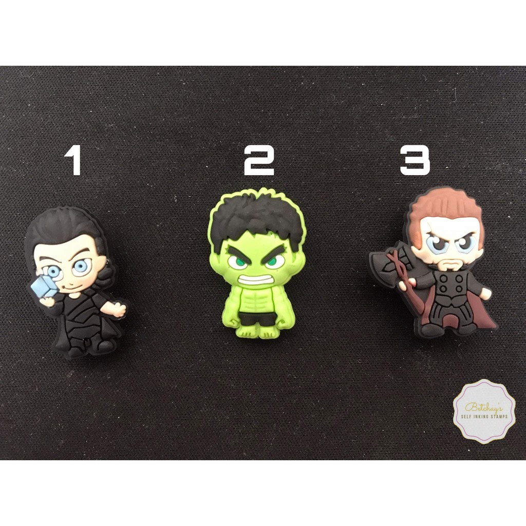 crocs charms marvel