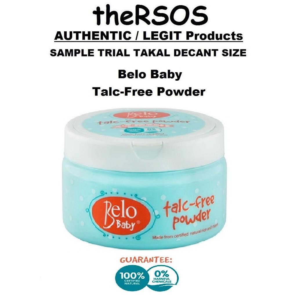belo talc free powder