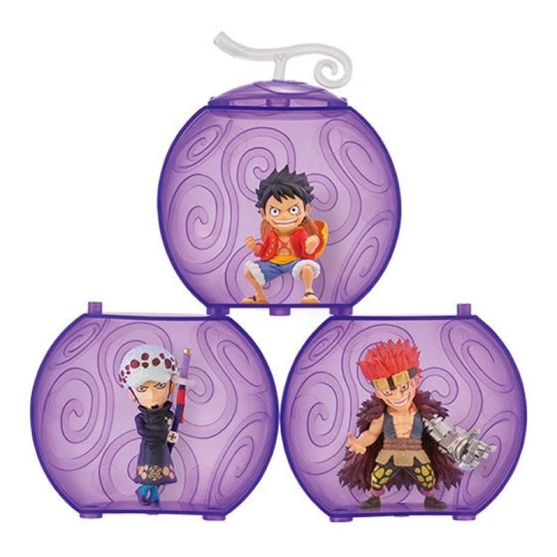 BANDAI Gashapon One Piece 2021/2022 series Yamato, Luffy, Kid, Law