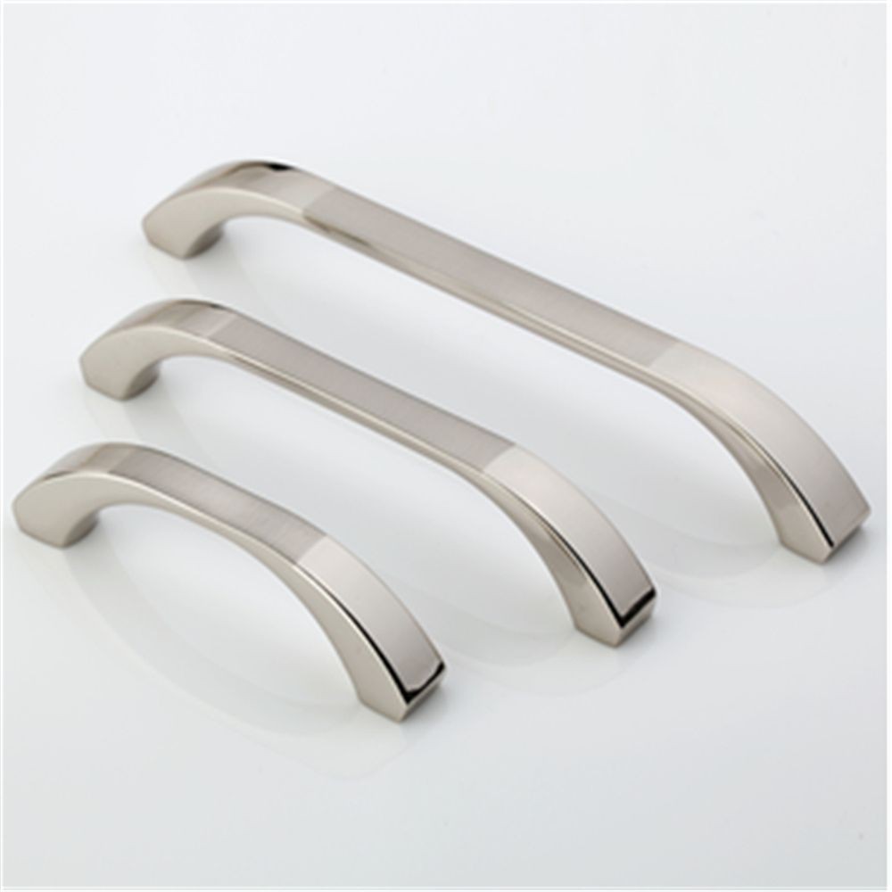 Stainless Steel Satin Nickel Kitchen Cabinet Door Drawer Handle