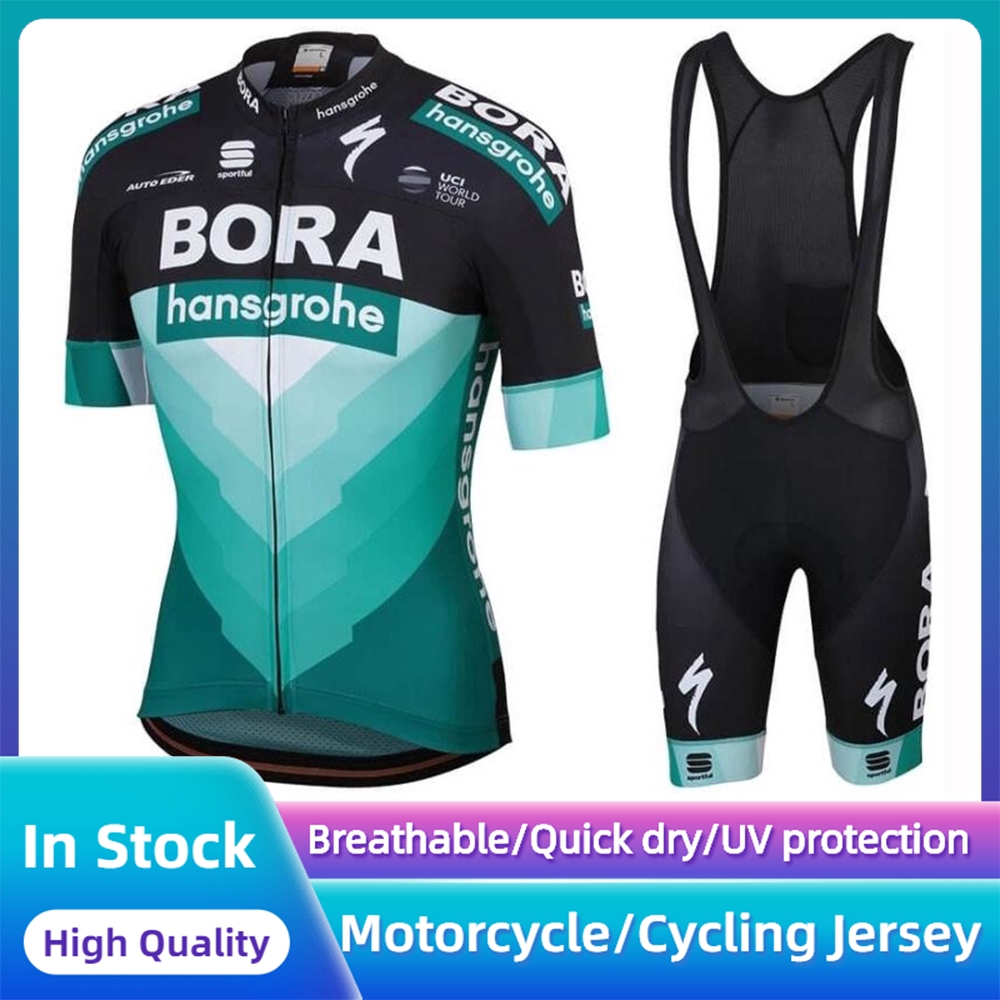 teal cycling jersey