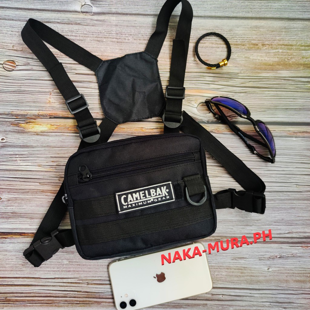 Mini Camelbak Chest Rig Tactical Front bag | Shopee Philippines